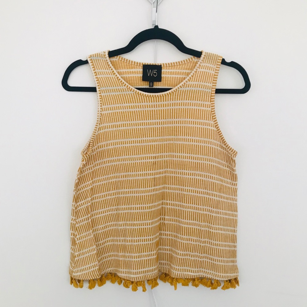 W5 fringe top